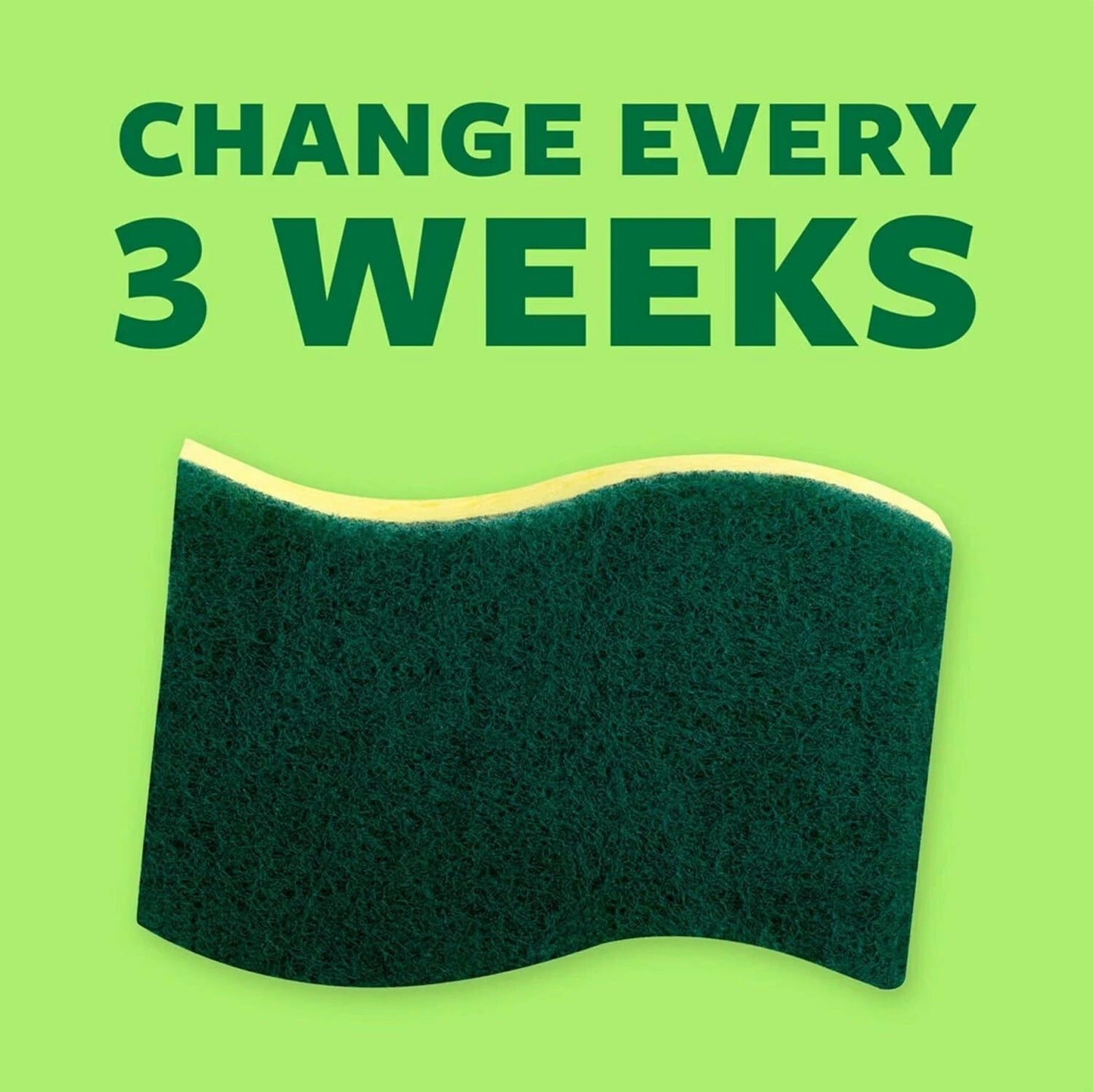 Scotch-Brite Heavy Duty Scrub Sponge, 6 Count (Pack of 4 - 24 Total)