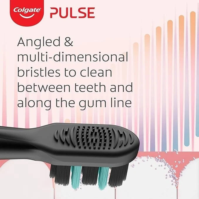 Colgate Pulse Deep Clean Electric Toothbrush Brush Head Refills, 4 Pack