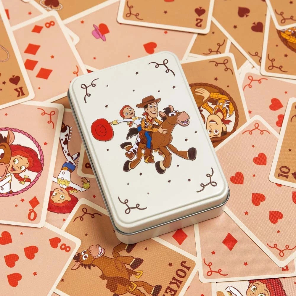 Pixar Toy Story Woody Jessie Poker Size Standard Playing Cards Tin 1 2 3 4 5