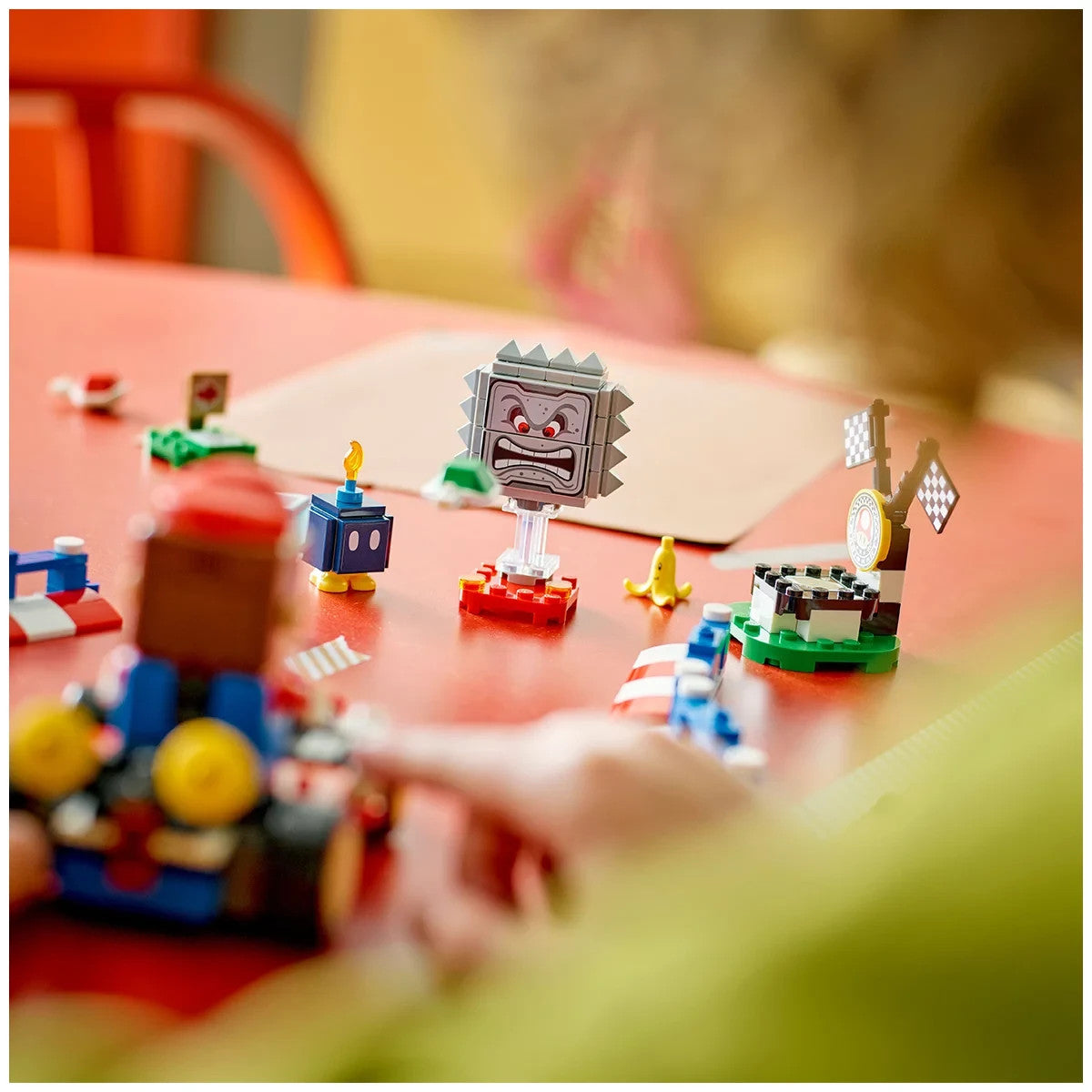 LEGO Super Mario 72043 - Mario Kart Interactive Lego Mario and Standard Kart