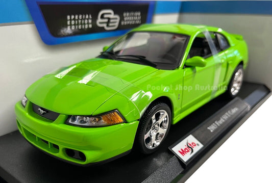 Maisto 2003 Ford mustang SVT  Cobra Green 1:18 Diecast Car Toy