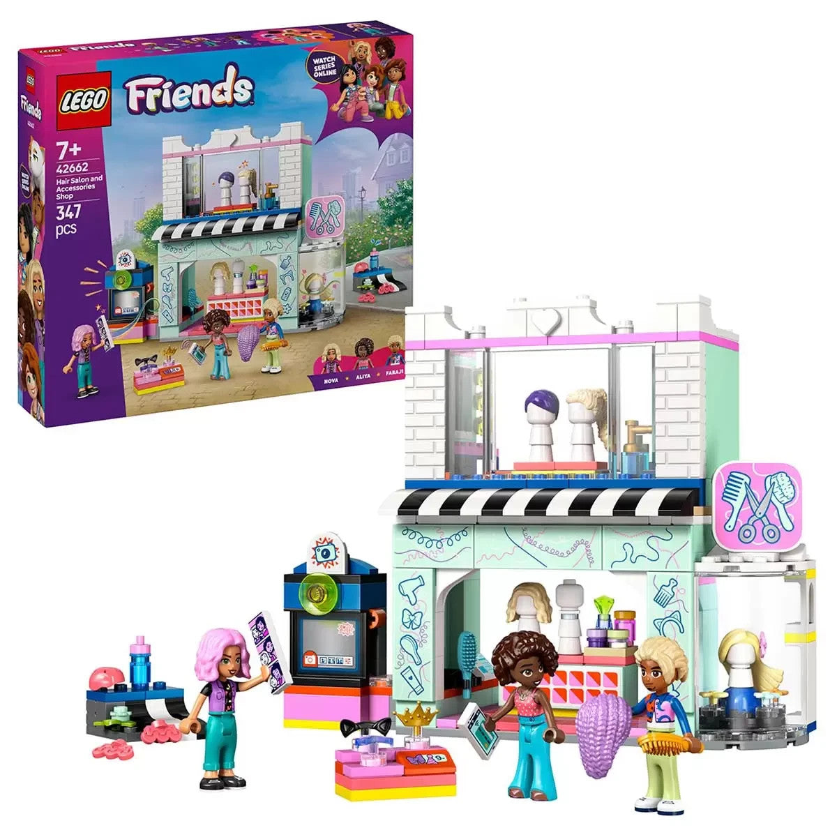 LEGO Friends 42662: Hair Salon and Accessories Shop