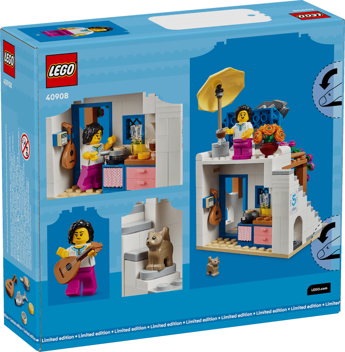 LEGO 40908 Restaurants of the World: Greece Brand New Sealed