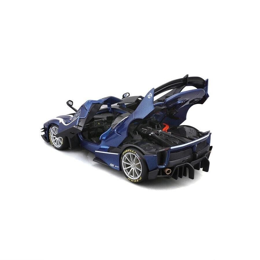 Genuine Maisto 2017 Ferrari FXX-K Evo 1:18 Diecast Car Blue Official Product 