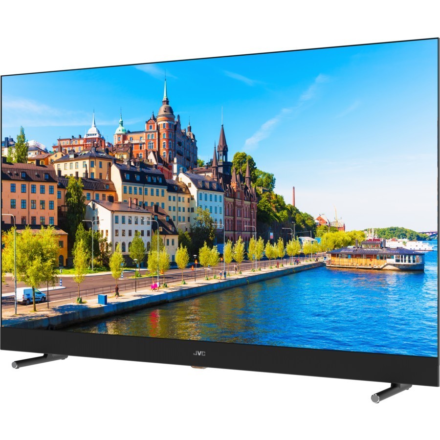 JVC 43" 4K UHD QLED Android Smart TV with Built-in Soundbar Google Netflix