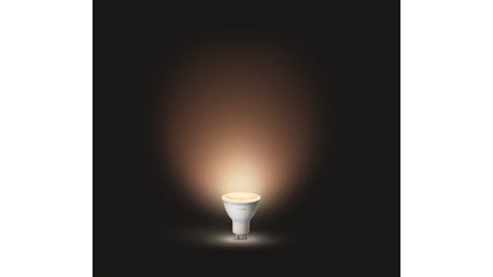 Philips Hue White Ambiance GU10 Smart LED 5W Downlight Bulb - Bluetooth & Wi-Fi 