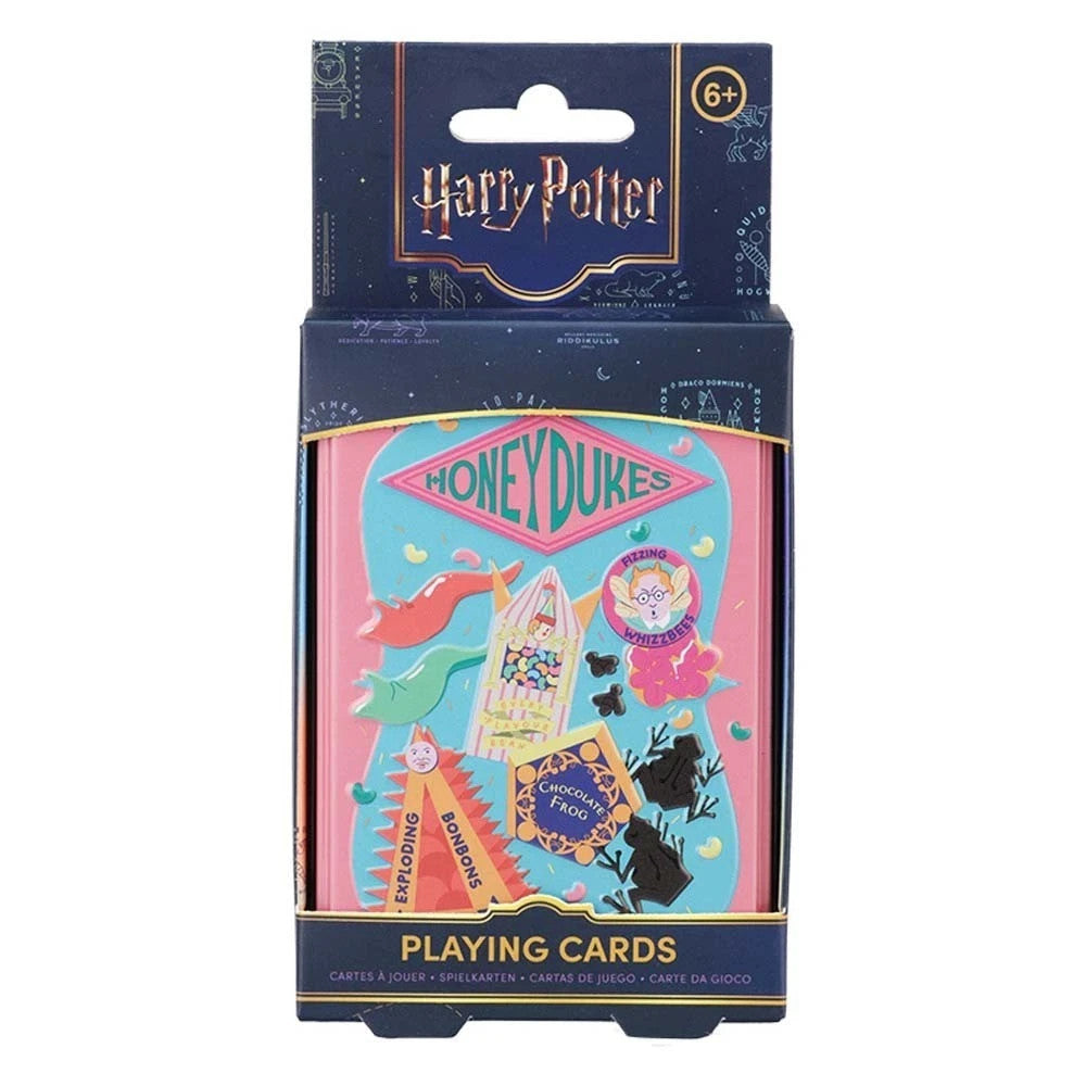 Harry Potter Sweet Nostalgia Honey Dukes Poker Size Standard Playing Cards  Tin