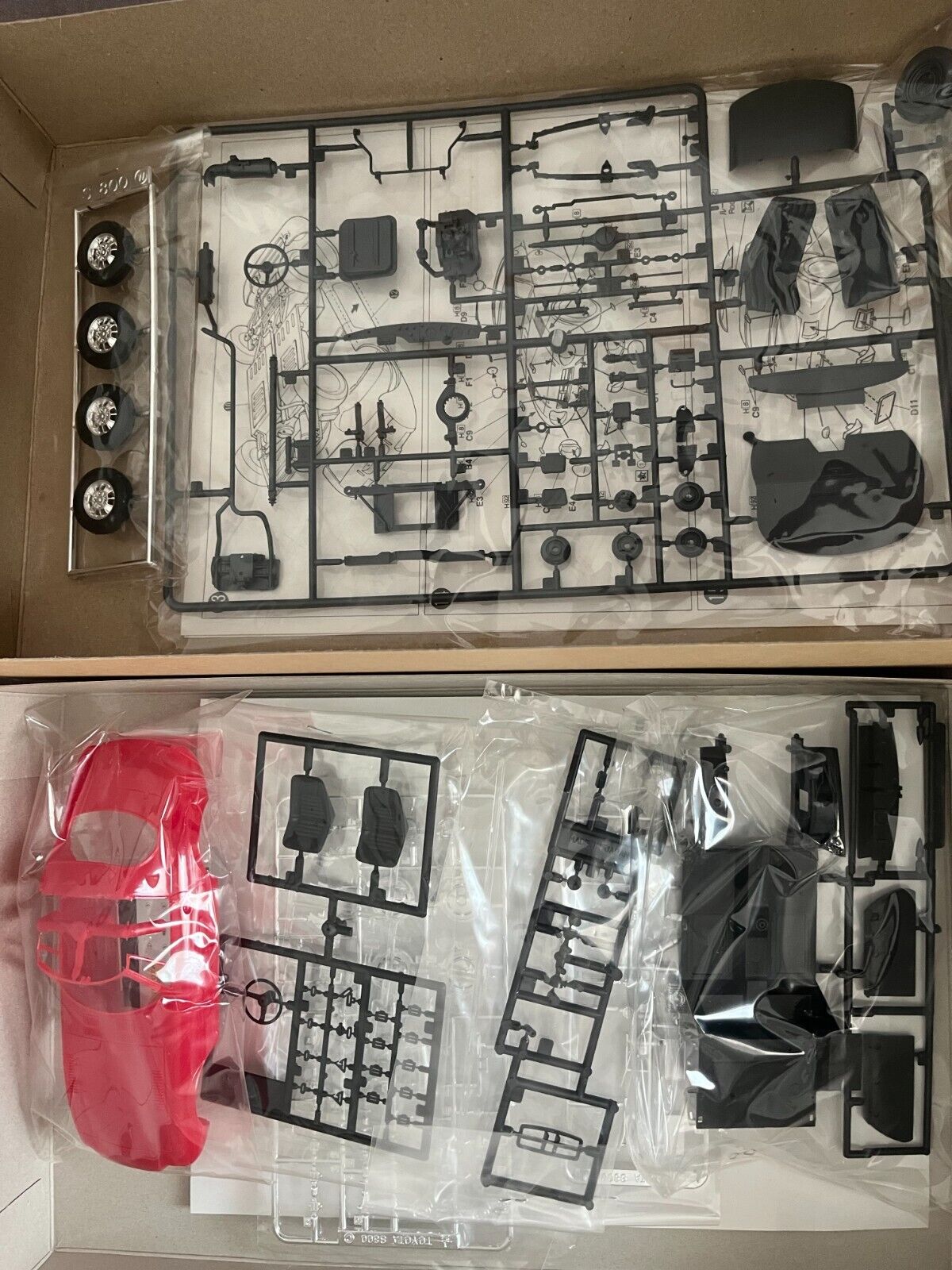 Toyota S800 1/24 Assembly Model Car Kit Anime Regards MechaDoc Hello Mechadok