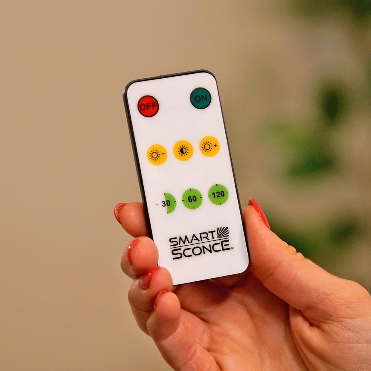 Smart Sconce Chrome Wireless Wall Light*Swivels 180 degrees AS SEEN ON TV