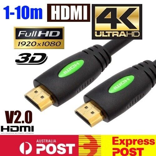 Premium HDMI Cable V2.0 Ultra HD 4K 2160p 1080p 3D High Speed Ethernet HEC ARC