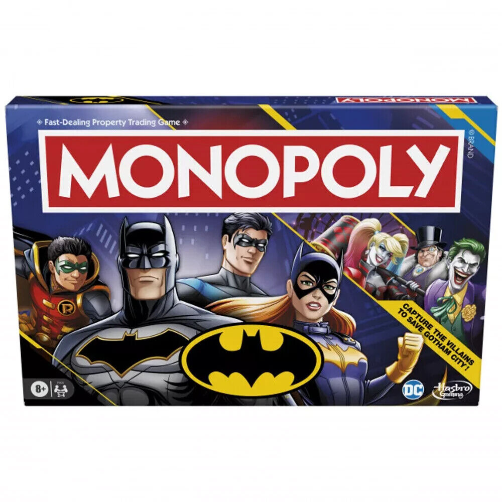 Monopoly Batman Edition Board Game NEW