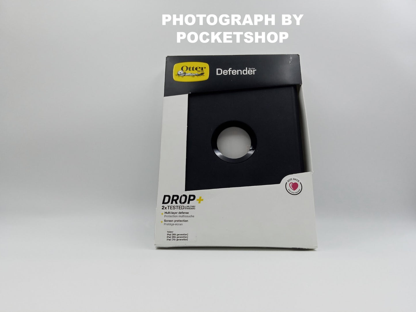 OtterBox Defender Series Case Black - Apple iPad 10.2-inch 7th, 8th & 9th Gen