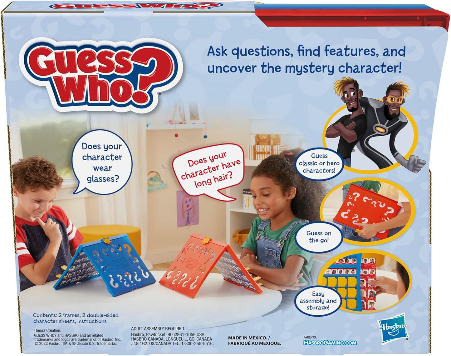 Guess Who Original Board Game Age 6+