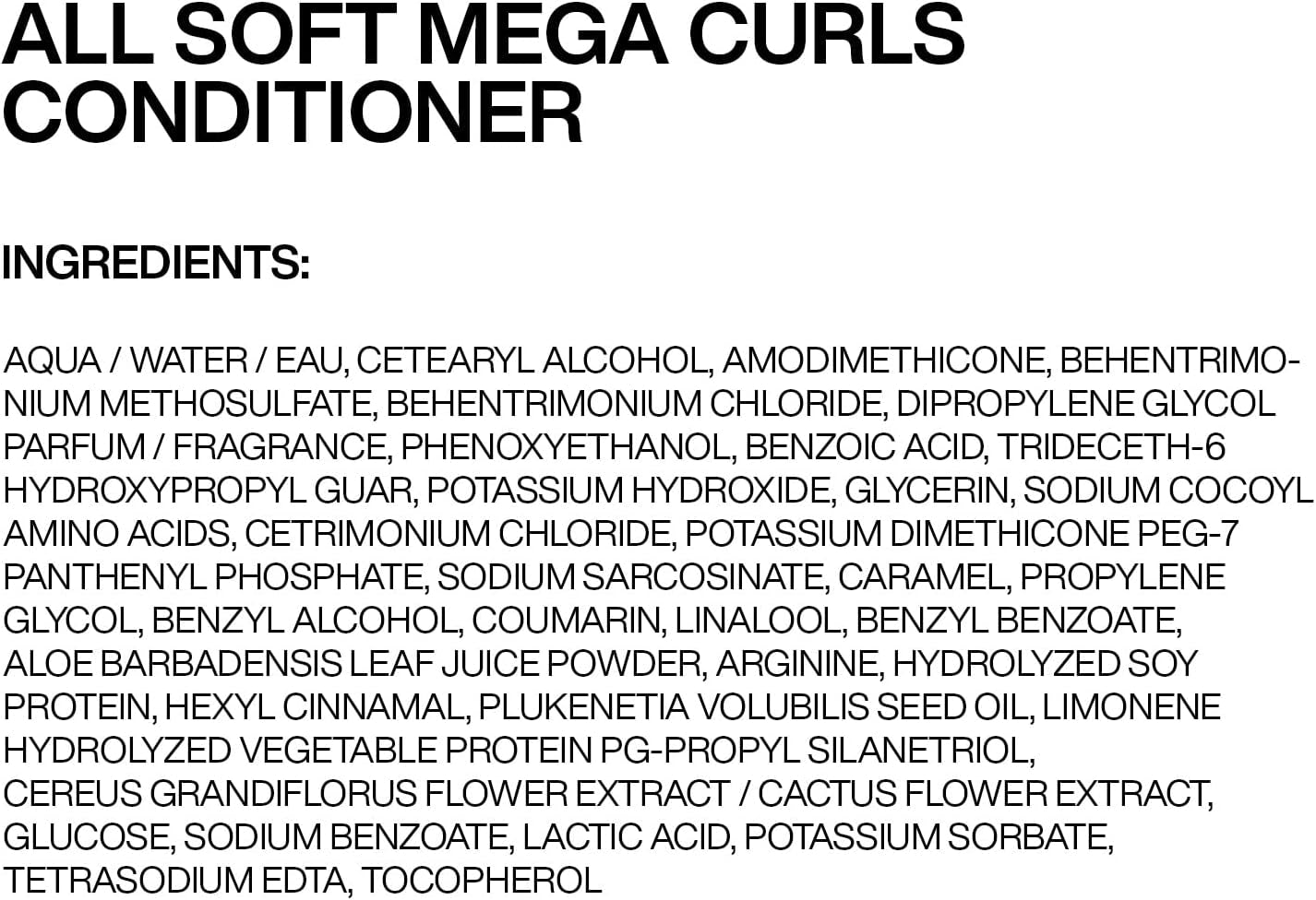 All Soft Mega Conditioner, 1000 Ml