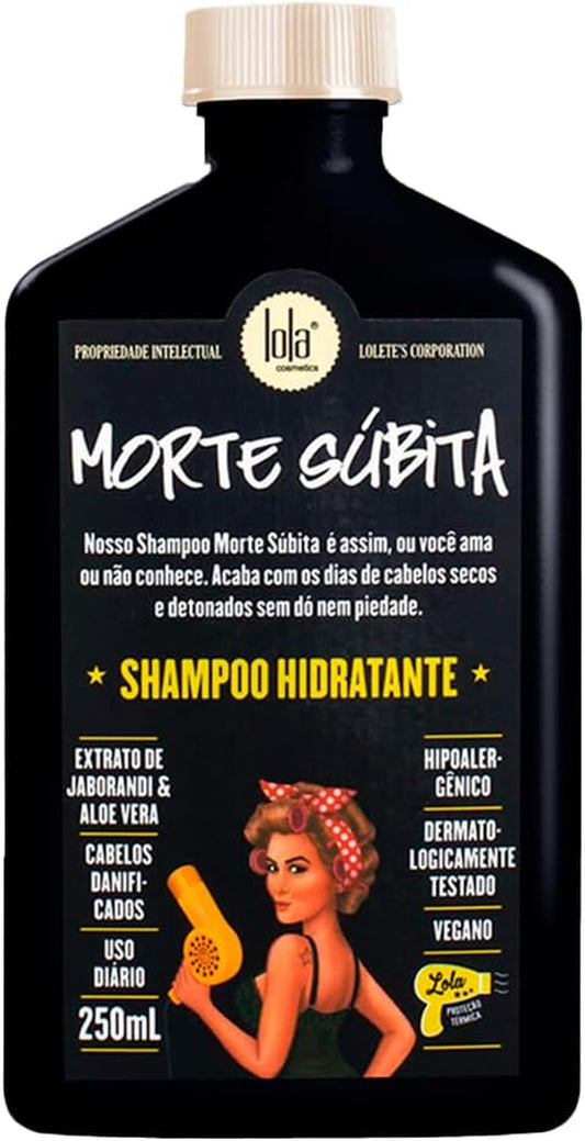 Linha Morte Subita  - Shampoo Hidratante 250 Ml - ( Sudden Death Collection - Moisturising Shampoo 8.45 Fl Oz)