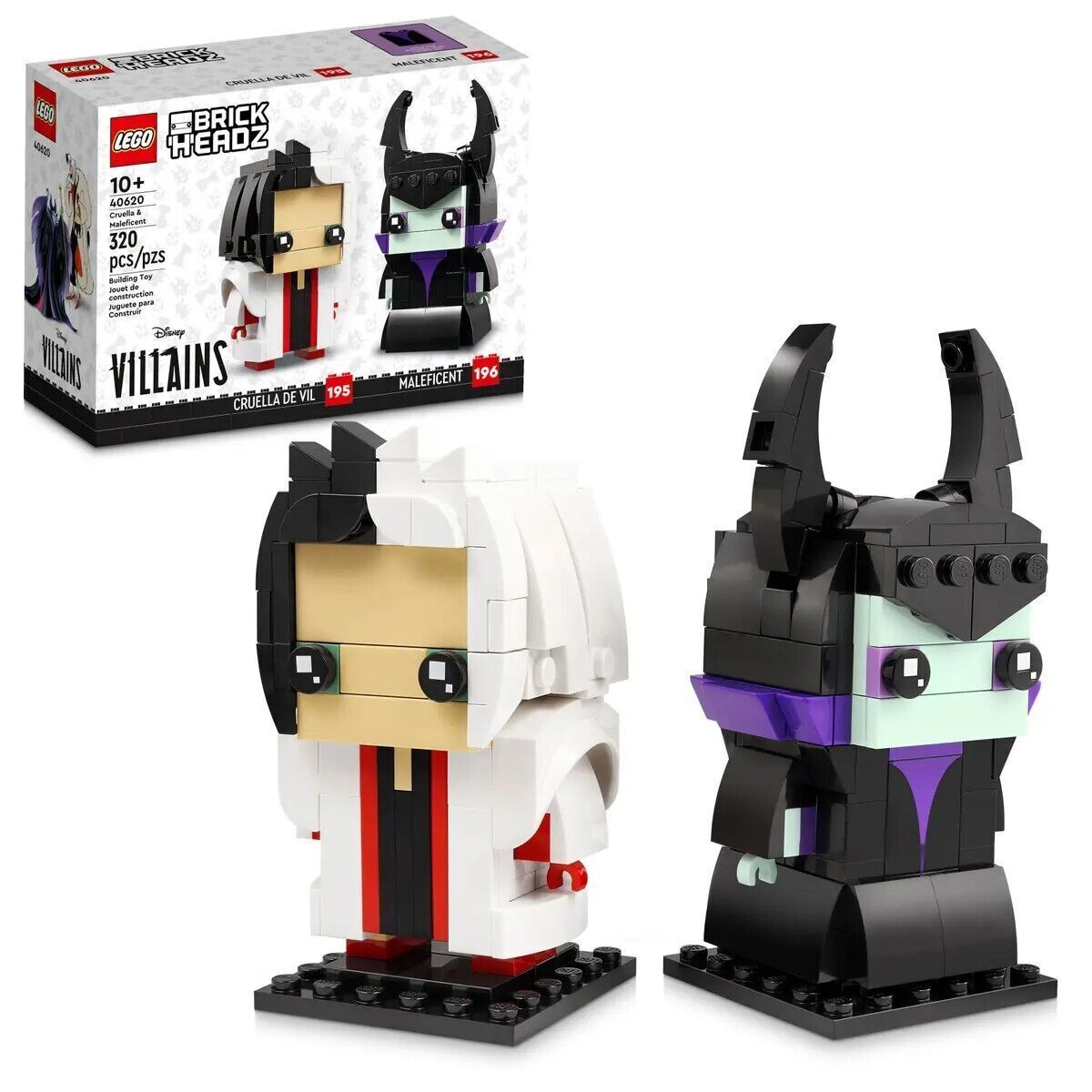 LEGO 40620 Brickheadz Cruella & Maleficent - Disney