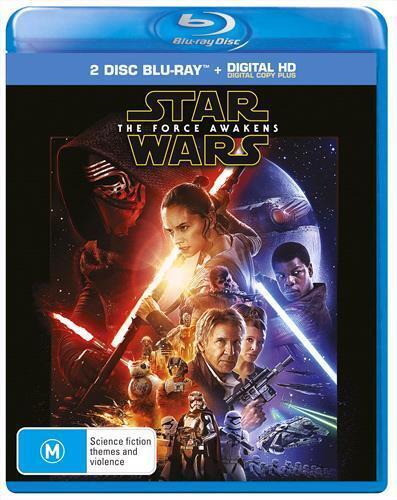 The Star Wars - The Force Awakens Blu-ray Disc Brand New Sealed AU Version