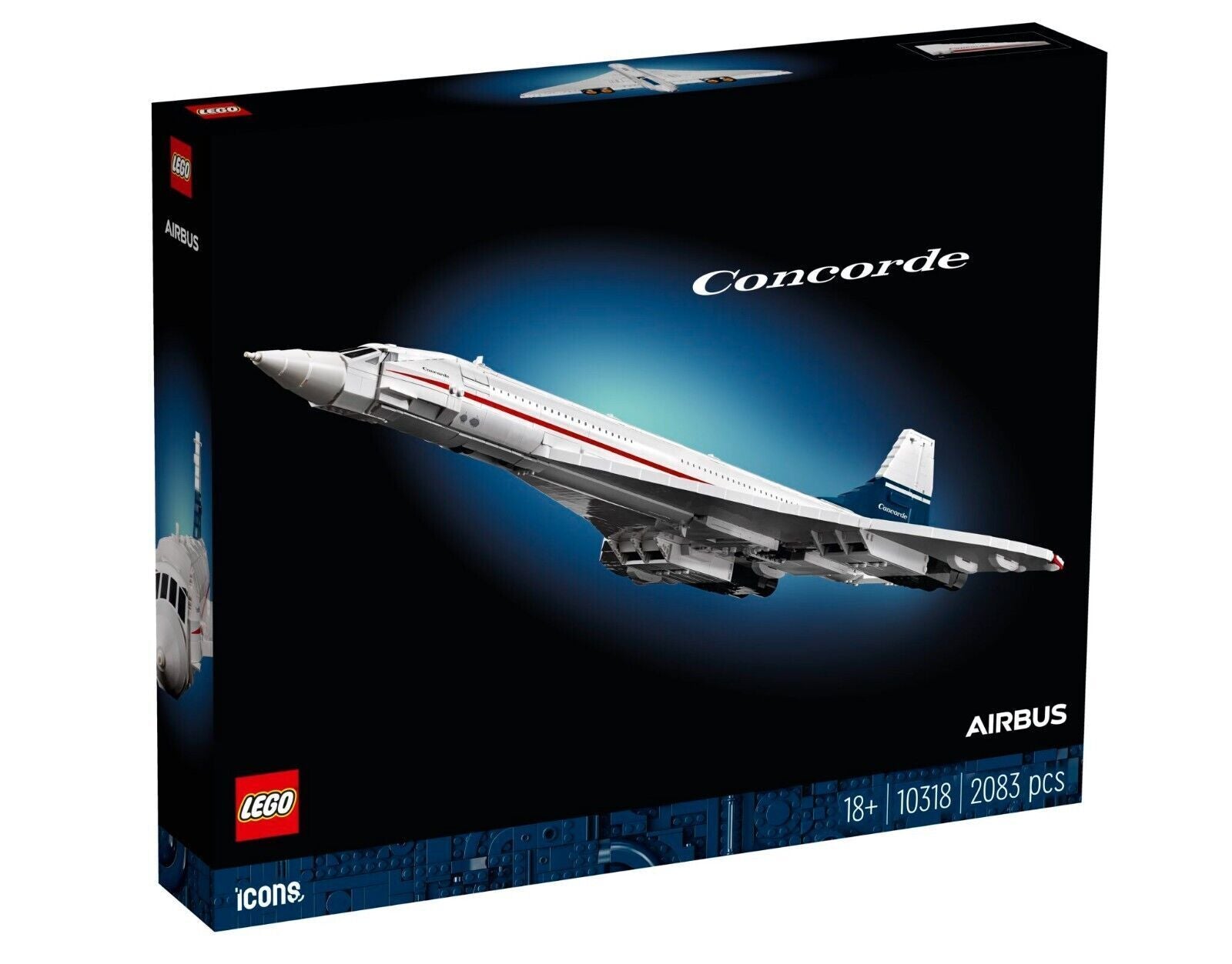 LEGO Icons 10318 Airbus Concorde Brand New And Sealed