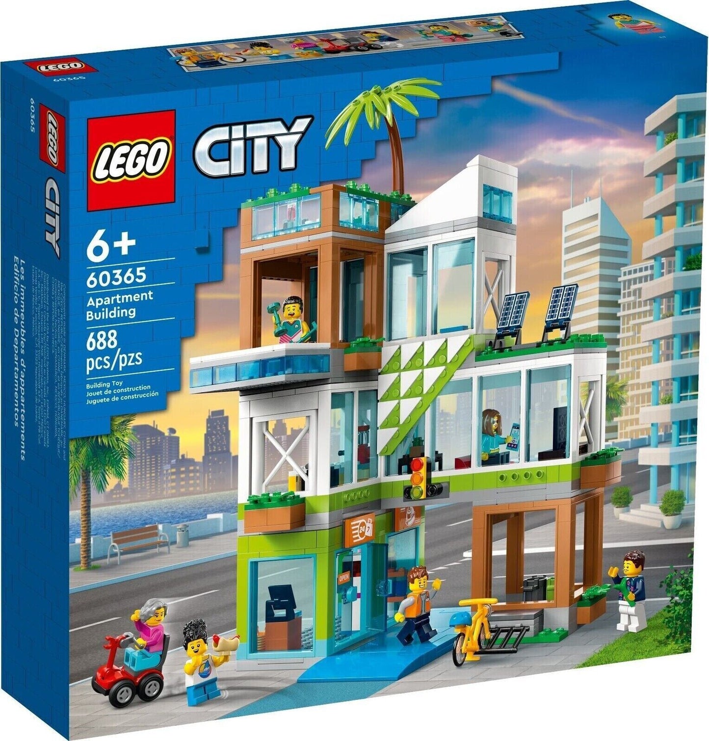 LEGO 60365 City Apartment Building Brand New Sealed