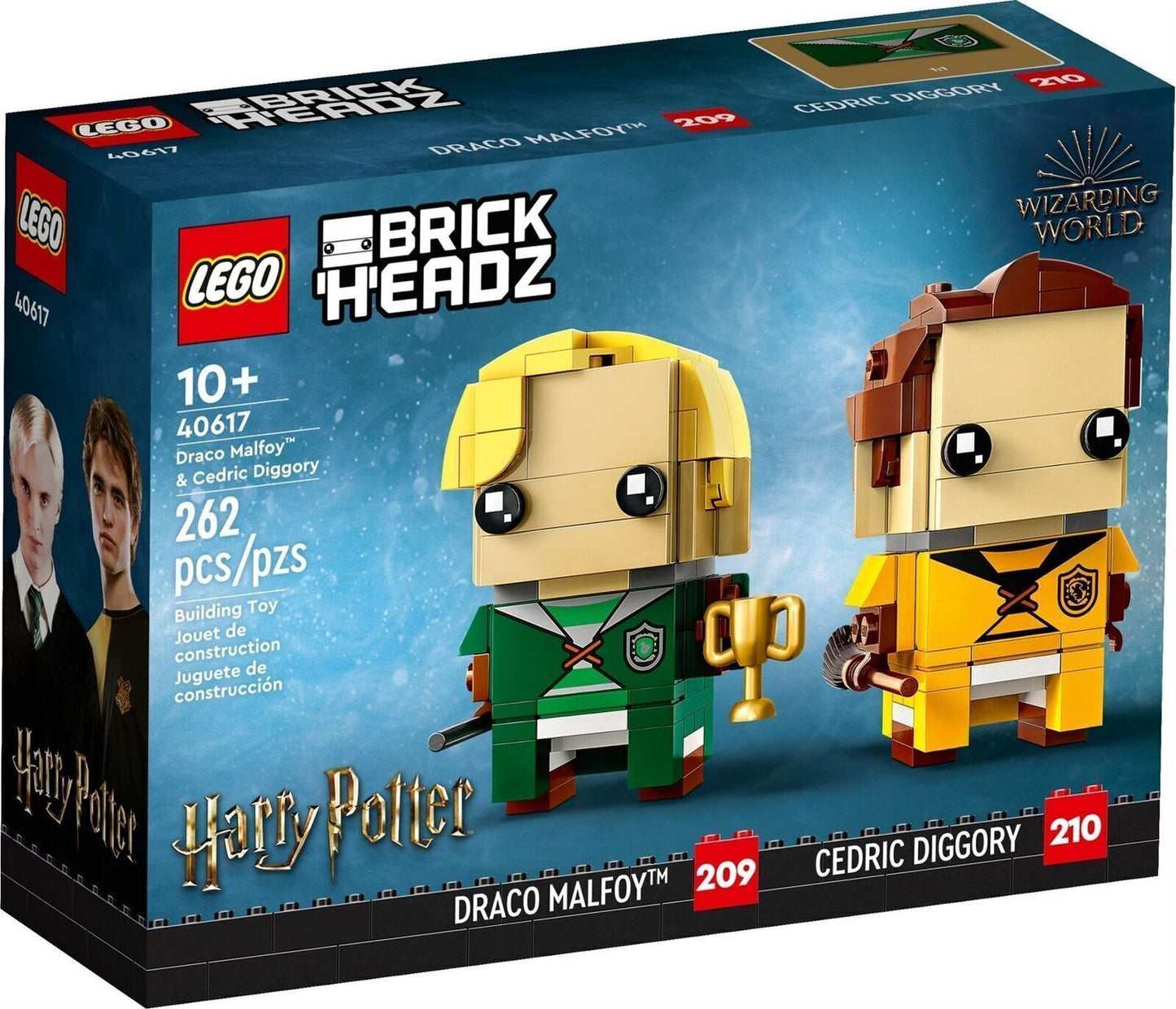 LEGO 40617 Brickheadz Draco Malfoy & Cedric Diggory - Harry Potter