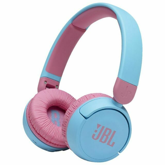JBL Jr310BT Kids On-Ear Wireless Bluetooth Headphones - Blue Pink
