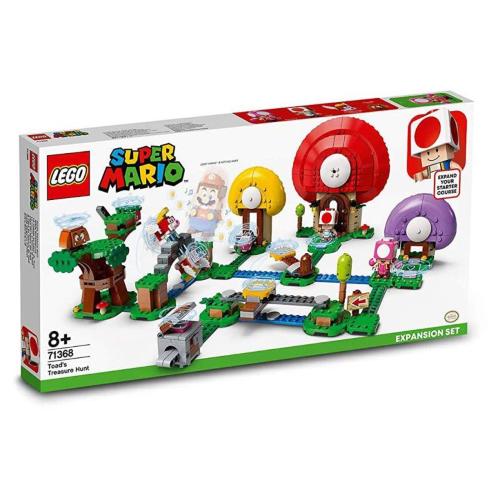 LEGO Super Mario: Toad’s Treasure Hunt Expansion Set (71368) Brand New