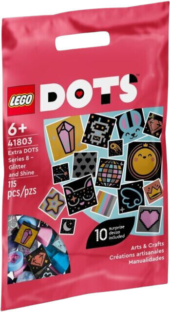 NEW LEGO DOTS 41803: Extra DOTS Series 8 - Glitter and Shine