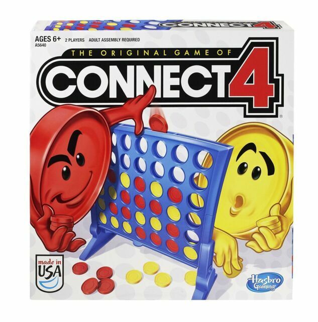 CONNECT 4 - Classic Four in a Classic Grid Row Game - Board Games and Toys