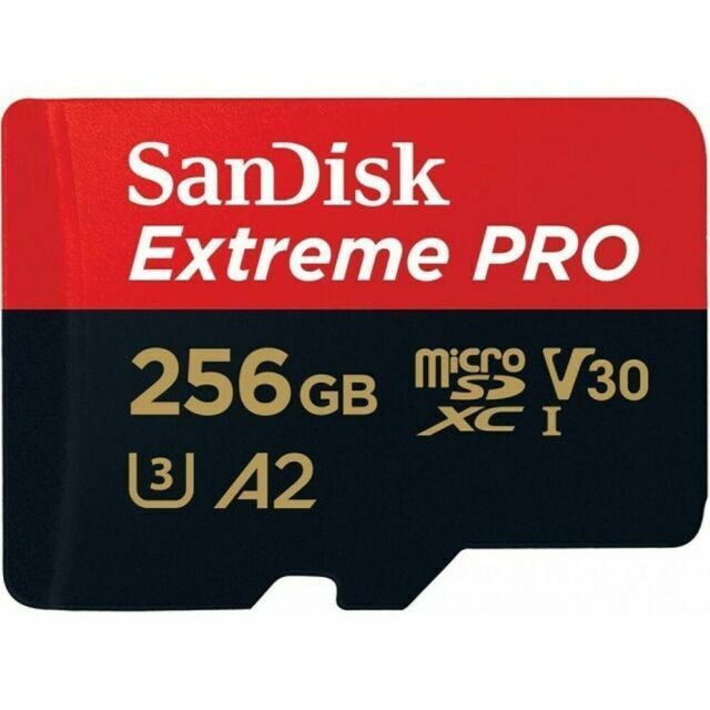 SanDisk 256GB Extreme Pro Micro SD SDXC Class 10 Memory Card 170MB/s Mobile E