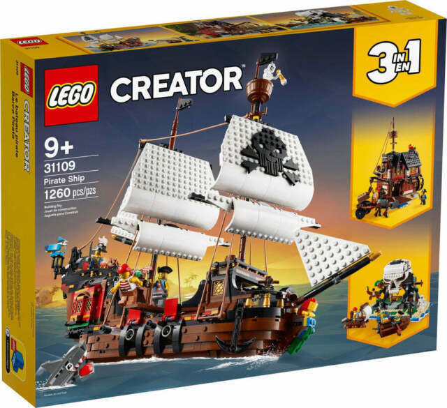 LEGO CREATOR 31109 Pirate Ship 3-IN-1