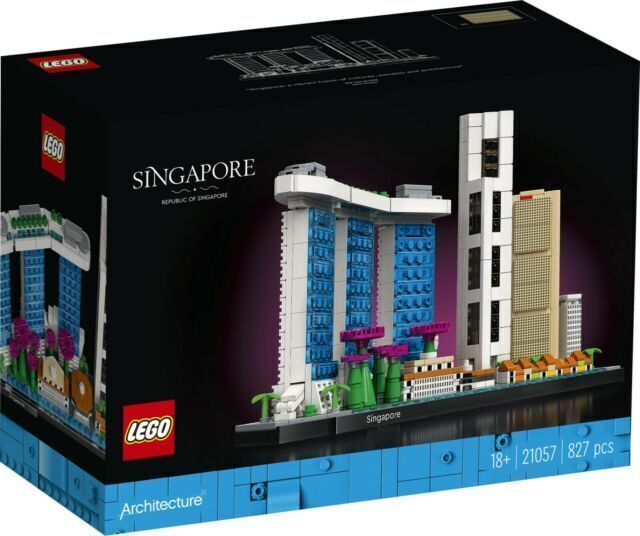 LEGO 21057 Architecture Singapore Model Building Set Skyline Collection