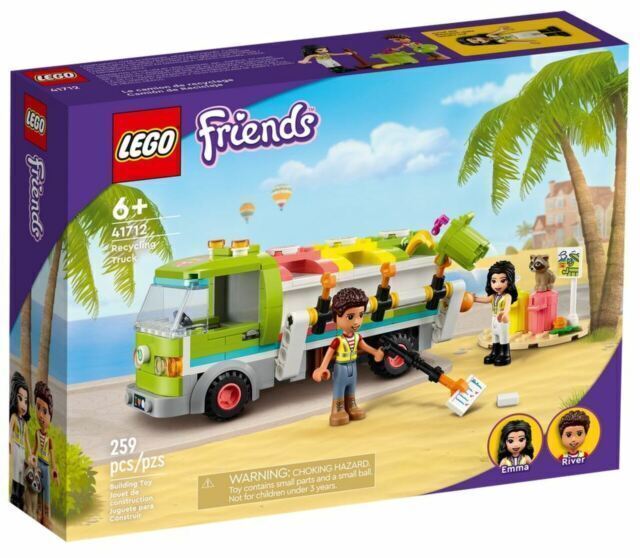 LEGO Friends Recycling Truck 41712 Emma and River