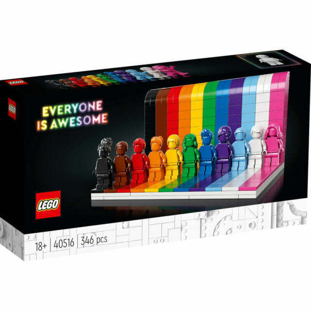 LEGO 40516 Everyone is Awesome Set Rainbow