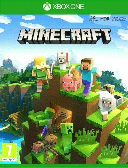Minecraft Xbox One 700 Minecoins Starter Pack Series X Compatible Disc Edition