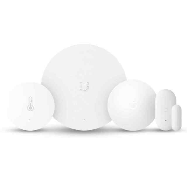 Xiaomi 4in1 Mi Smart Home Starter Pack Hub Window Humidity Sensor Google Alexa