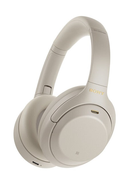 Sony Wireless Noise Cancelling Headphones Silver Bluetooth WH1000XM4S + Case