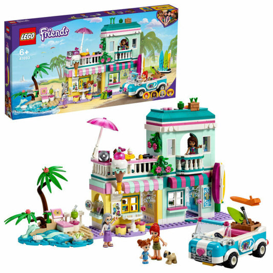 LEGO Friends Surfer Beachfront 41693 Mia’s grandmother apartment NEW Damaged Box