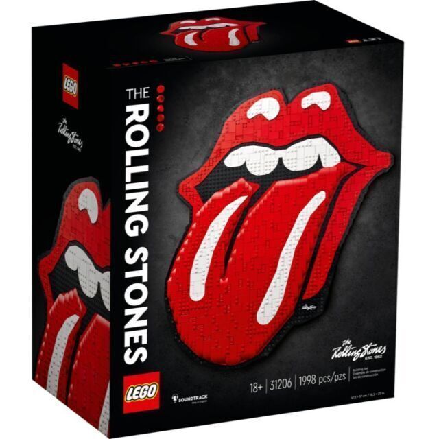 LEGO 31206 Art The Rolling Stones Brand New Sealed